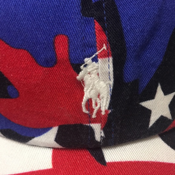 🧢Polo Ralph Lauren Classic Americana Camo Hat NWT - Picture 3 of 3